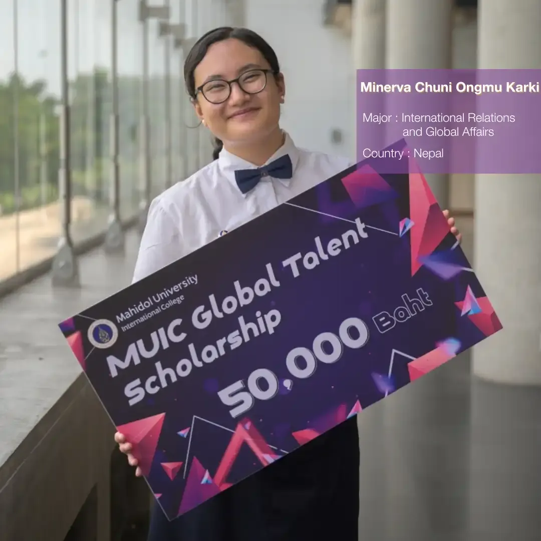 MUIC Awards Global Talent Scholarships to International Students