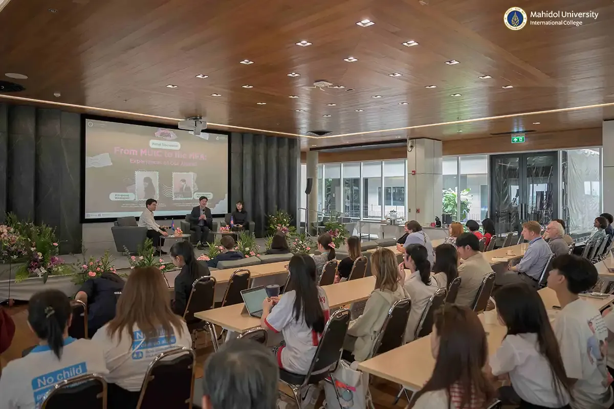 IRGA Festival 2025 Kicks Off First Day with “From MUIC to MFA” Alumni Talk￼