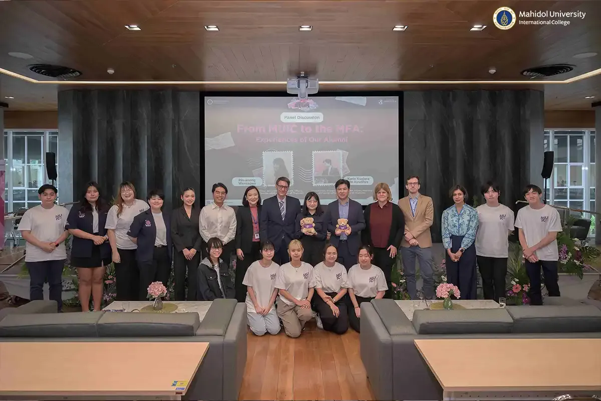 IRGA Festival 2025 Kicks Off First Day with “From MUIC to MFA” Alumni Talk￼