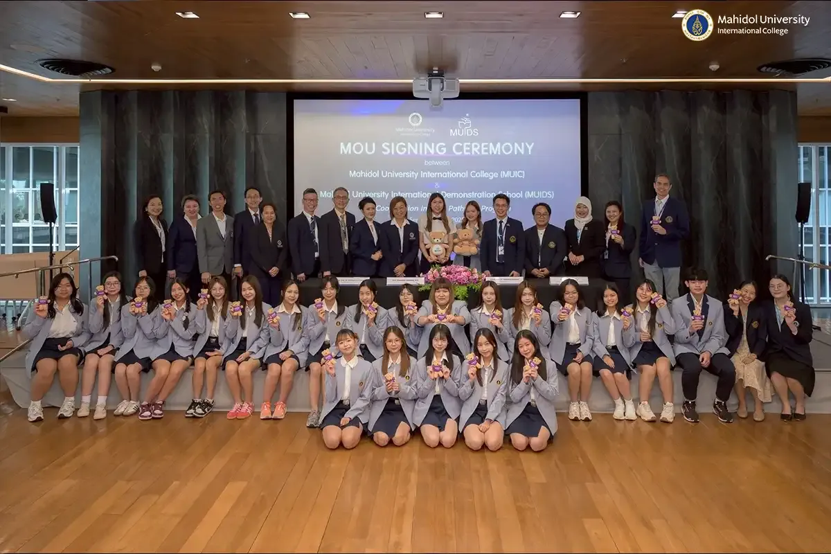 MUIC, MUIDS Sign MOU for Educational Collaboration