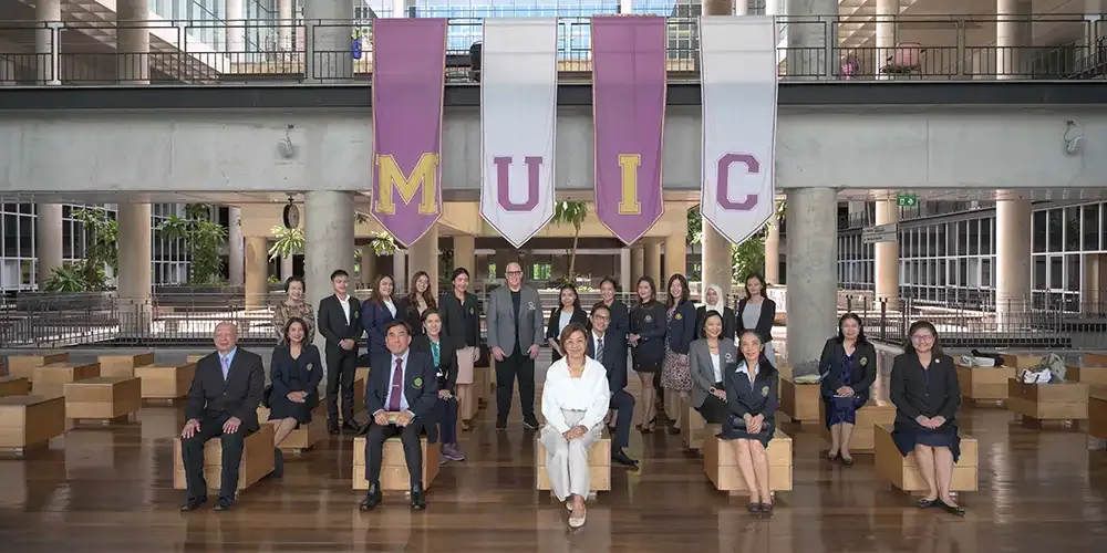 วิทยาลัยนานาชาติให้การต้อนรับ คณะผู้บริหาร ม.เกษตรศาสตร์ ศึกษาดูงาน