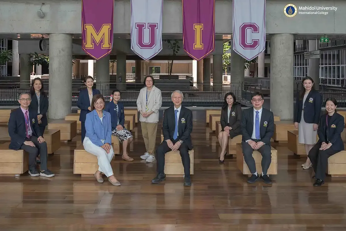 วิทยาลัยนานาชาติ มหาวิทยาลัยมหิดล ให้การต้อนรับคณะผู้บริหารจากคณะแพทยศาสตร์โรงพยาบาลรามาธิบดี ในโอกาสเข้าเยี่ยมชมและหารือความร่วมมือทางวิชาการ