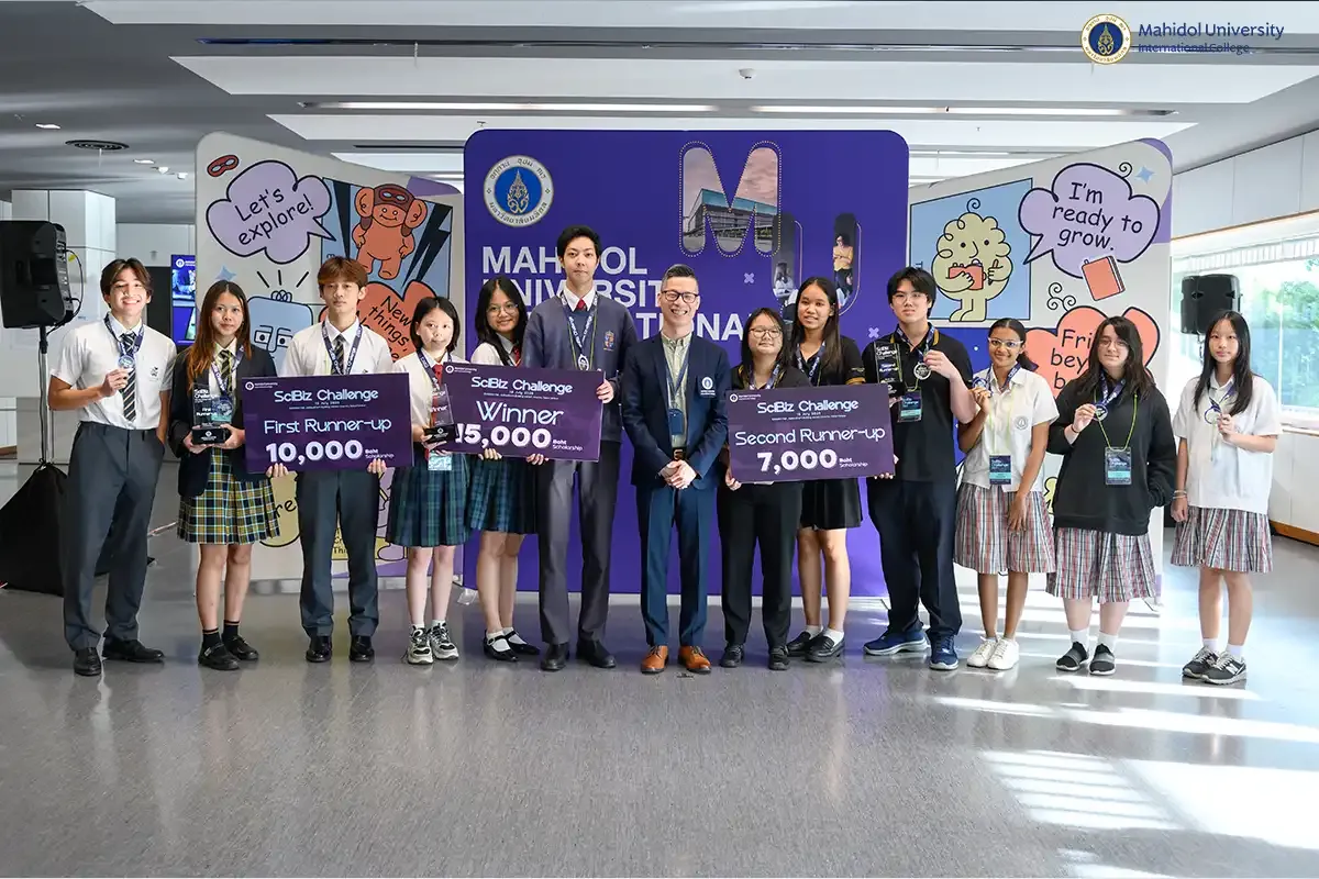 MUIC Hosts “SciBiz Challenge 2025” to Promote Academic Excellence in Business and Science