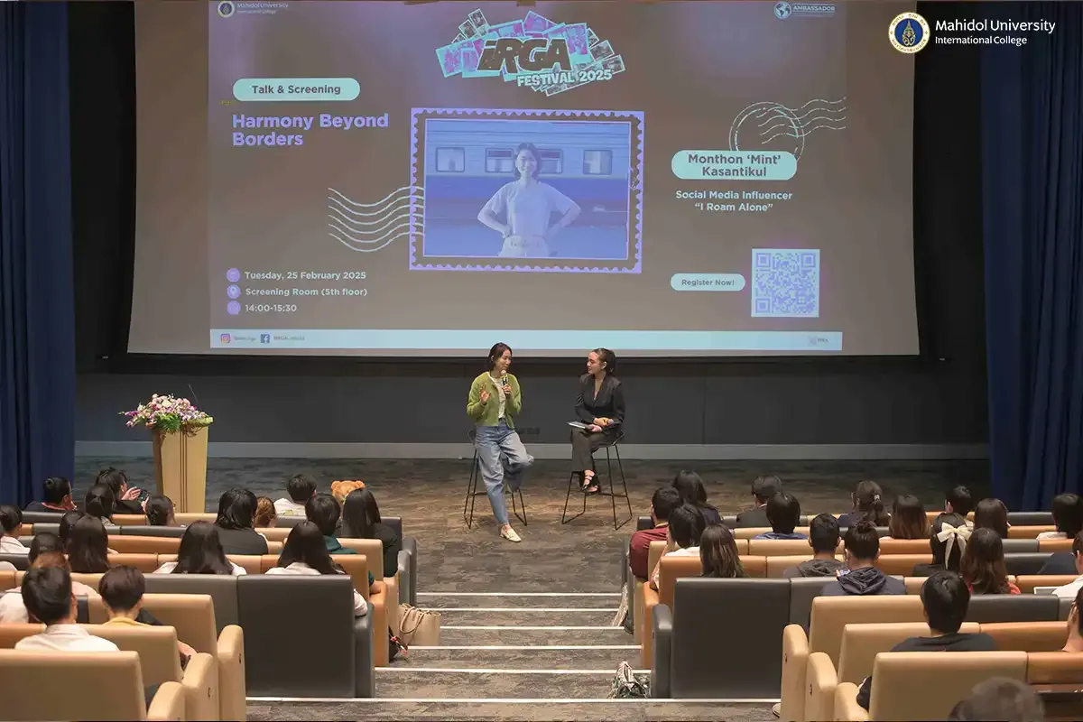 IRGA Festival 2025 Kicks Off First Day with “From MUIC to MFA” Alumni Talk￼