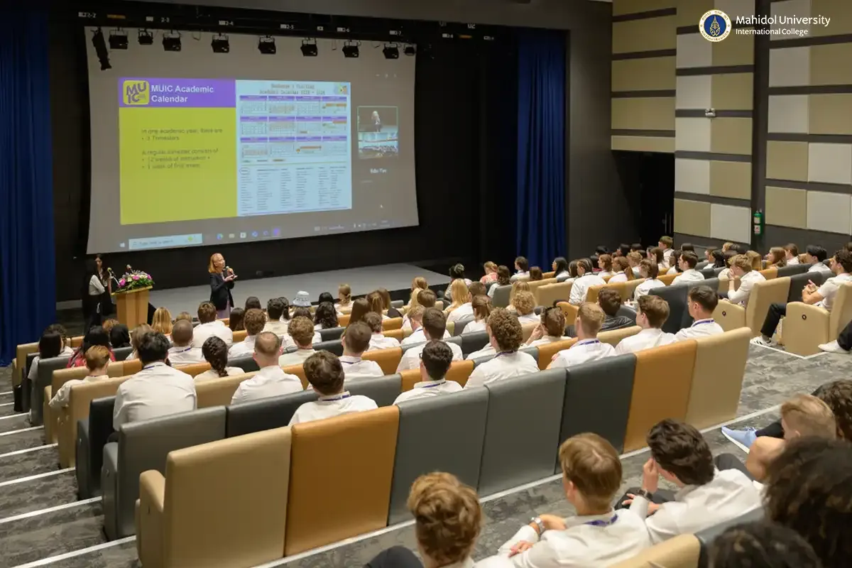 MUIC Holds Orientation for 328 Exchange and Visiting Students￼