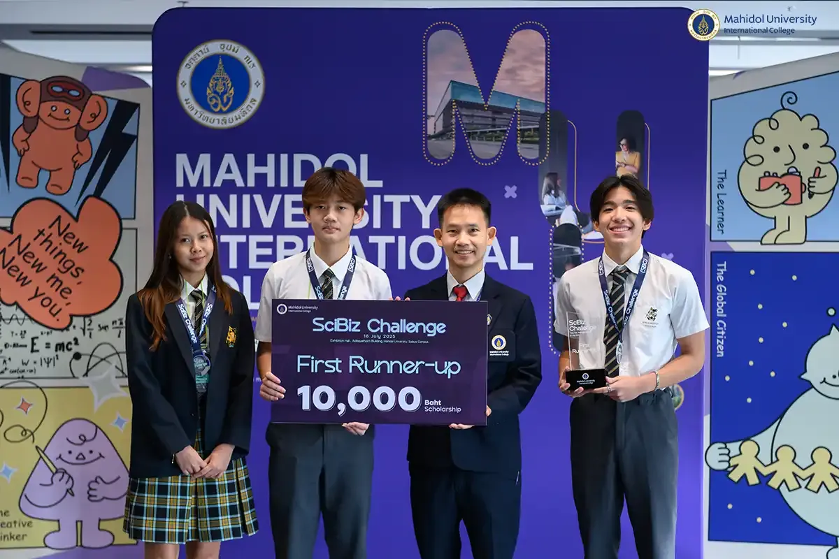 MUIC Hosts “SciBiz Challenge 2025” to Promote Academic Excellence in Business and Science