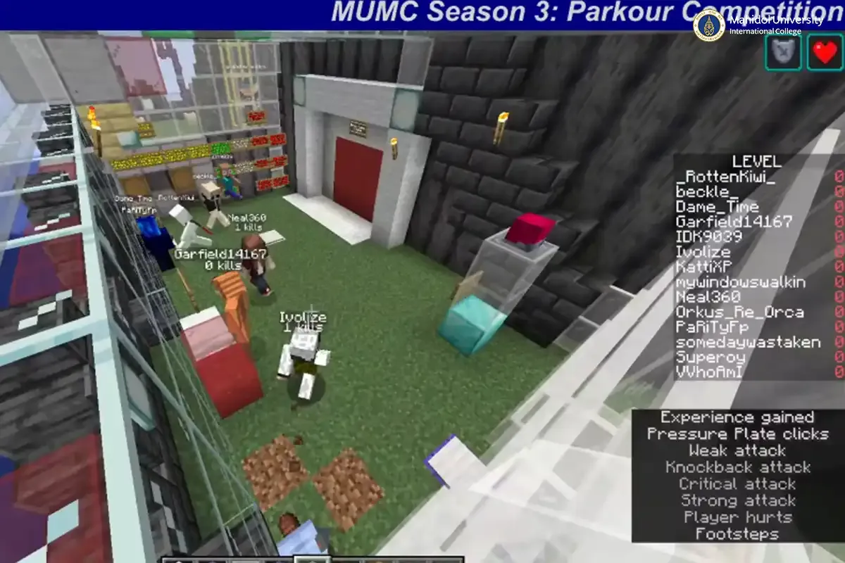 AGC Club Organizes Virtual Parkour Competition