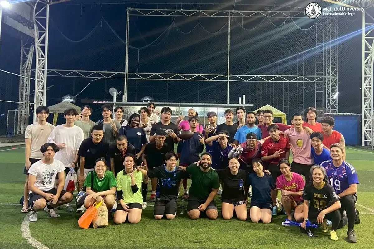 American Flag Football Club Organizes Friendly Match