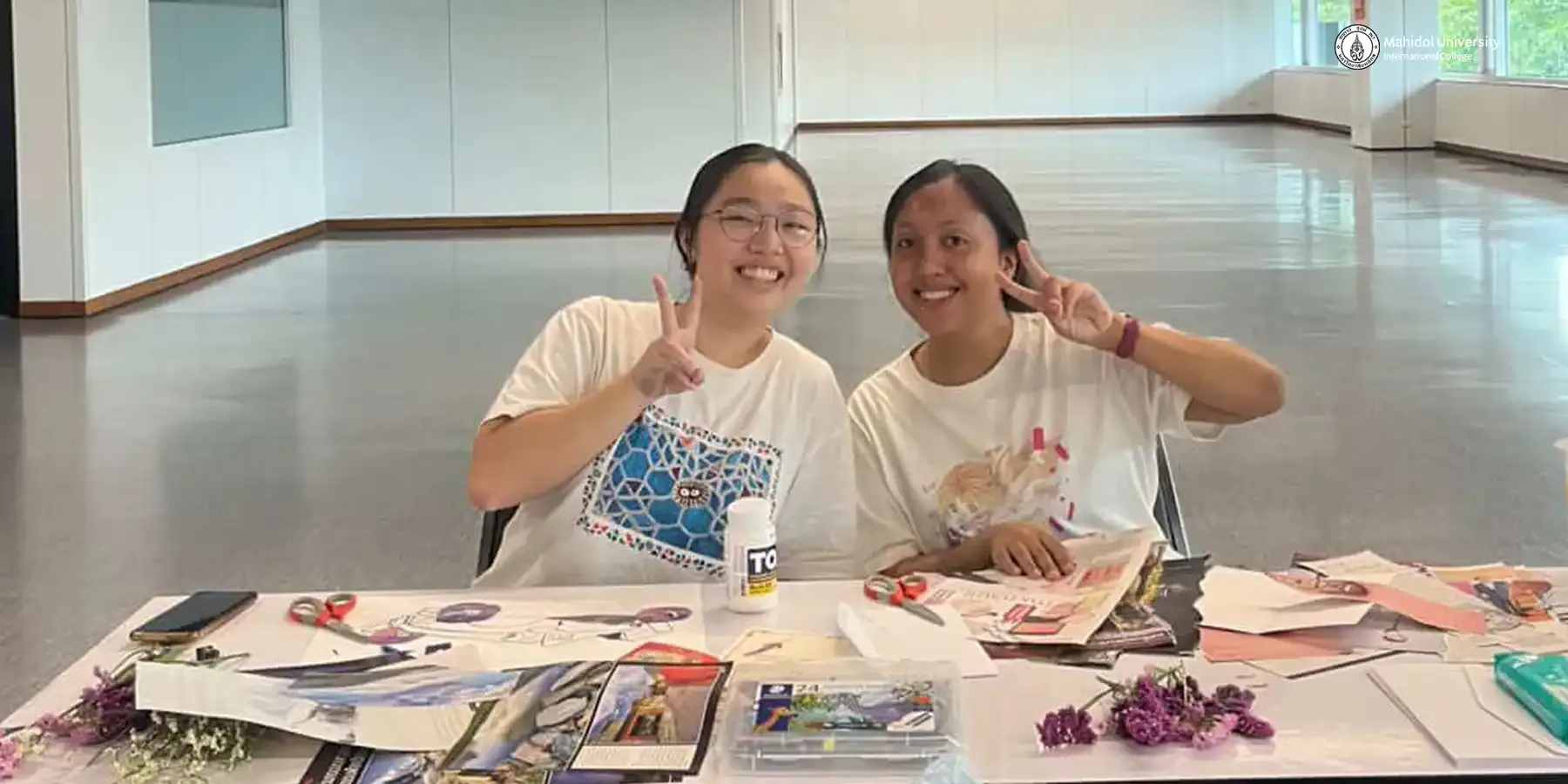 Art Club's Collage and Cupid Event Sparks Students’ Creativity