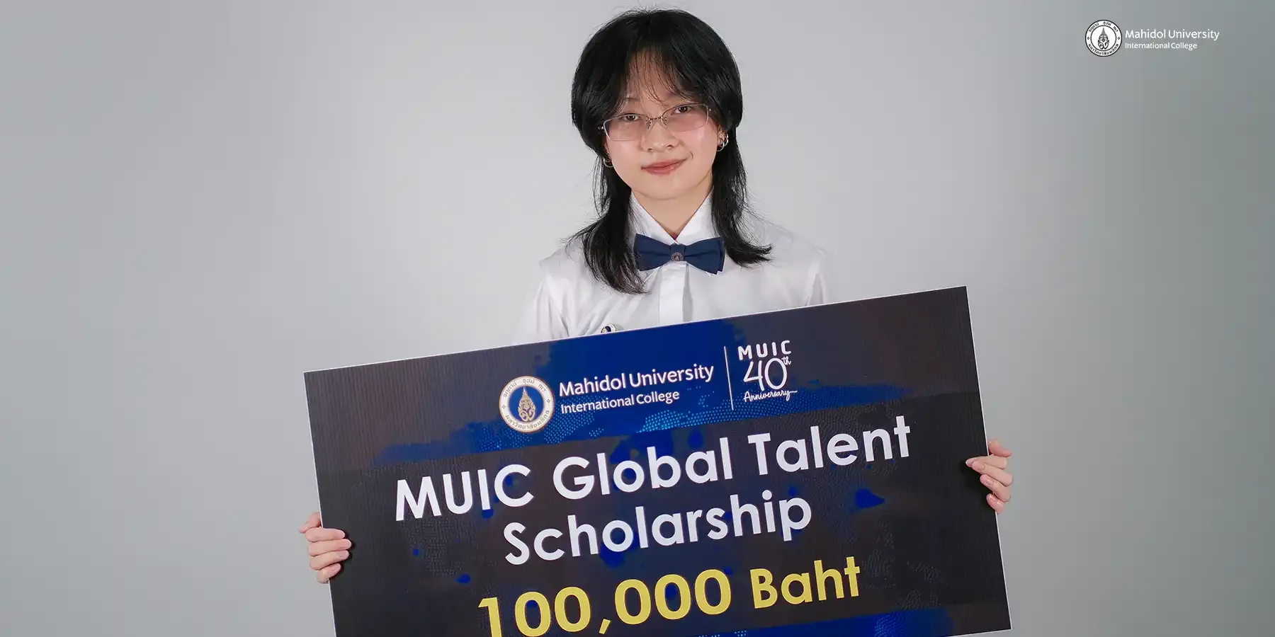 Bio Sci Student Awarded Prestigious Global Talent Scholarship at MUIC