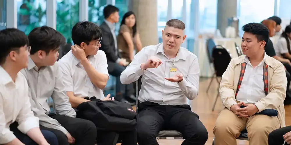 Finance Leaders, Outstanding Students Attend BA Event