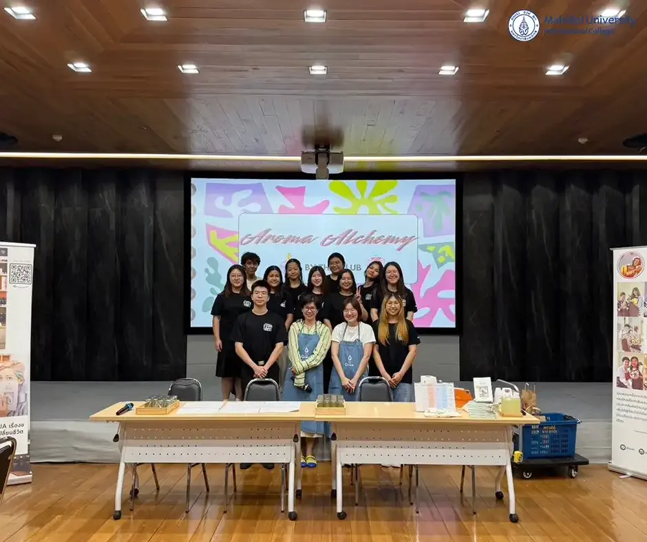 THM Club Holds “Aroma Alchemy” Workshop