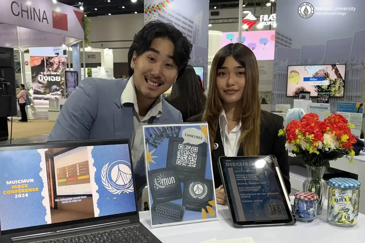 MUICMUN Attends Sustainability Expo 2025
