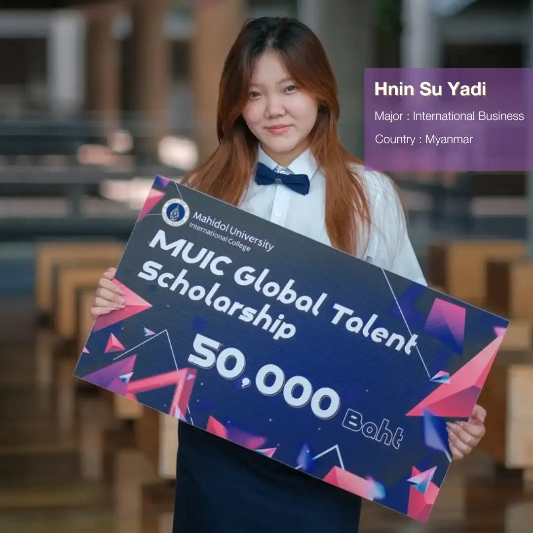MUIC Awards Global Talent Scholarships to International Students