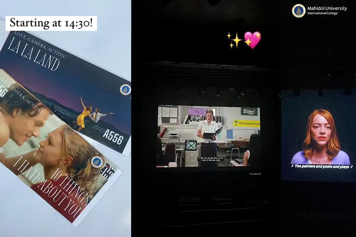 MUIC Film Club’s “Love, Camera, Action!”