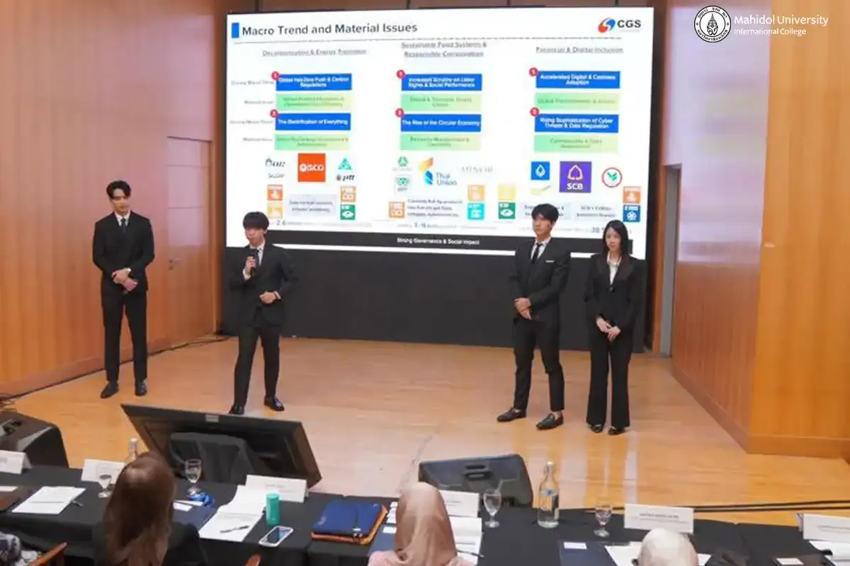 MUIC Finance Students Win 2nd Runner-Up at ASEAN Investment Challenge 2025￼