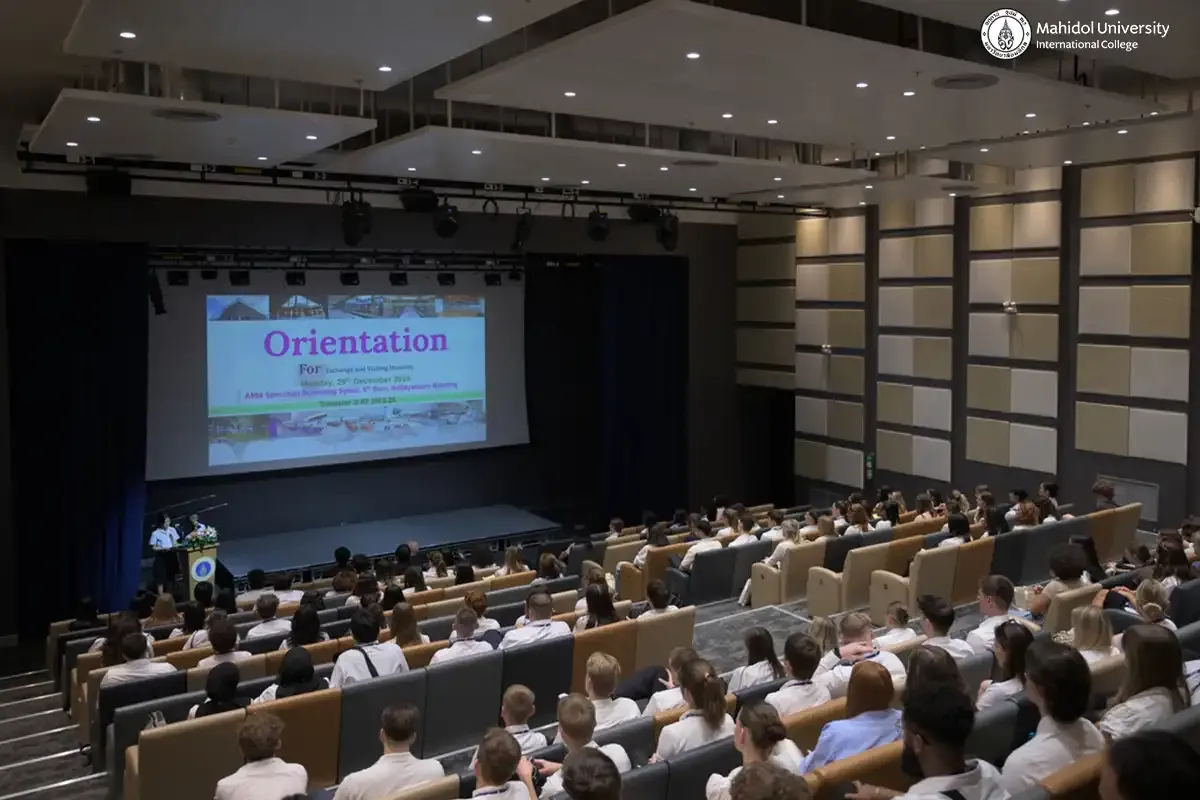 MUIC Holds Orientation for Almost 200 Exchange and Visiting Students