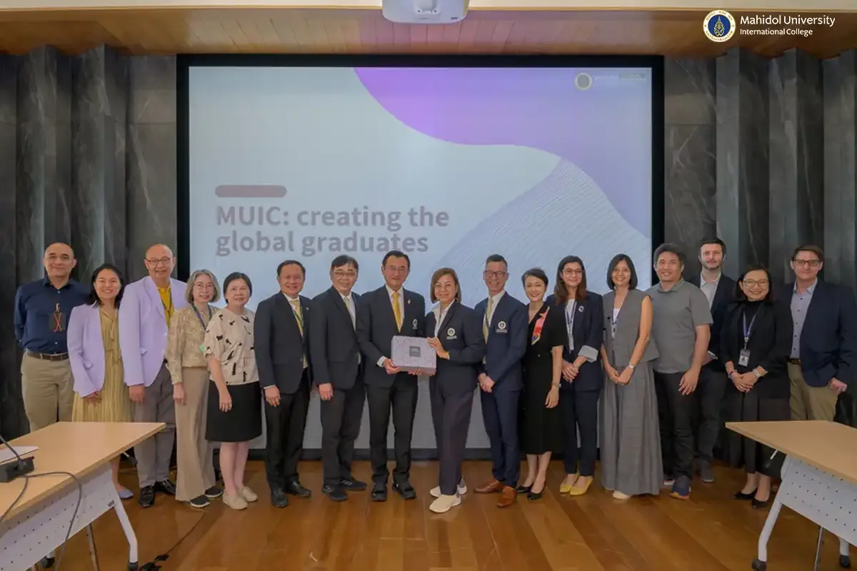 MUIC Hosts Siriraj Faculty of Medicine for International Medical Program Discussion￼