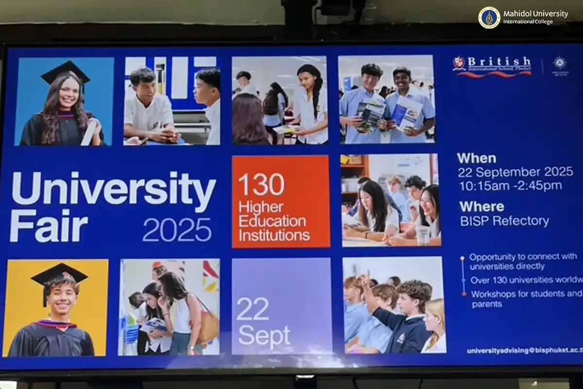 MUIC Joins University Fairs in Phuket