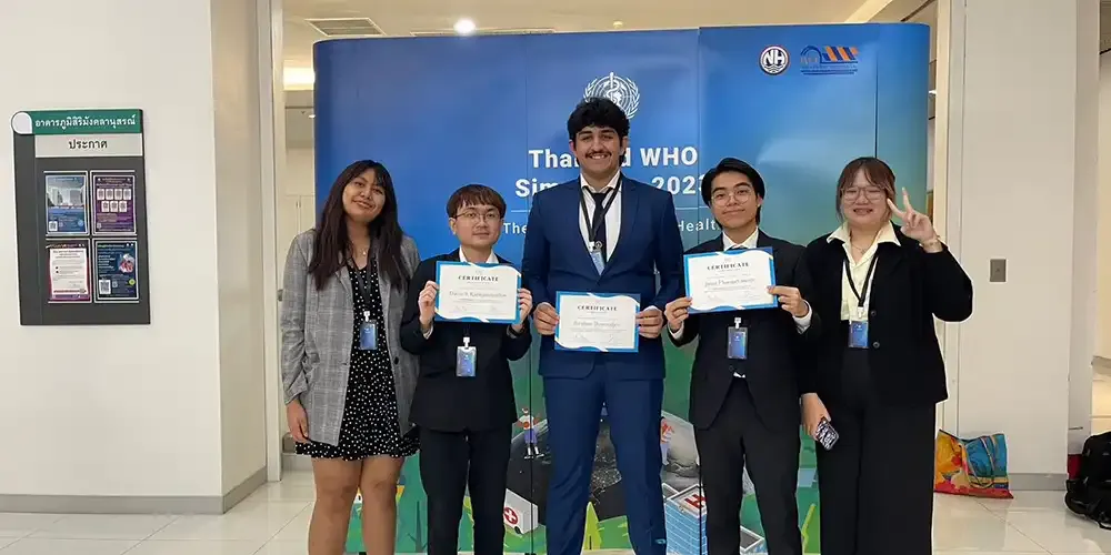 MUIC MUN Club Reaps Awards in WHOSIM2023