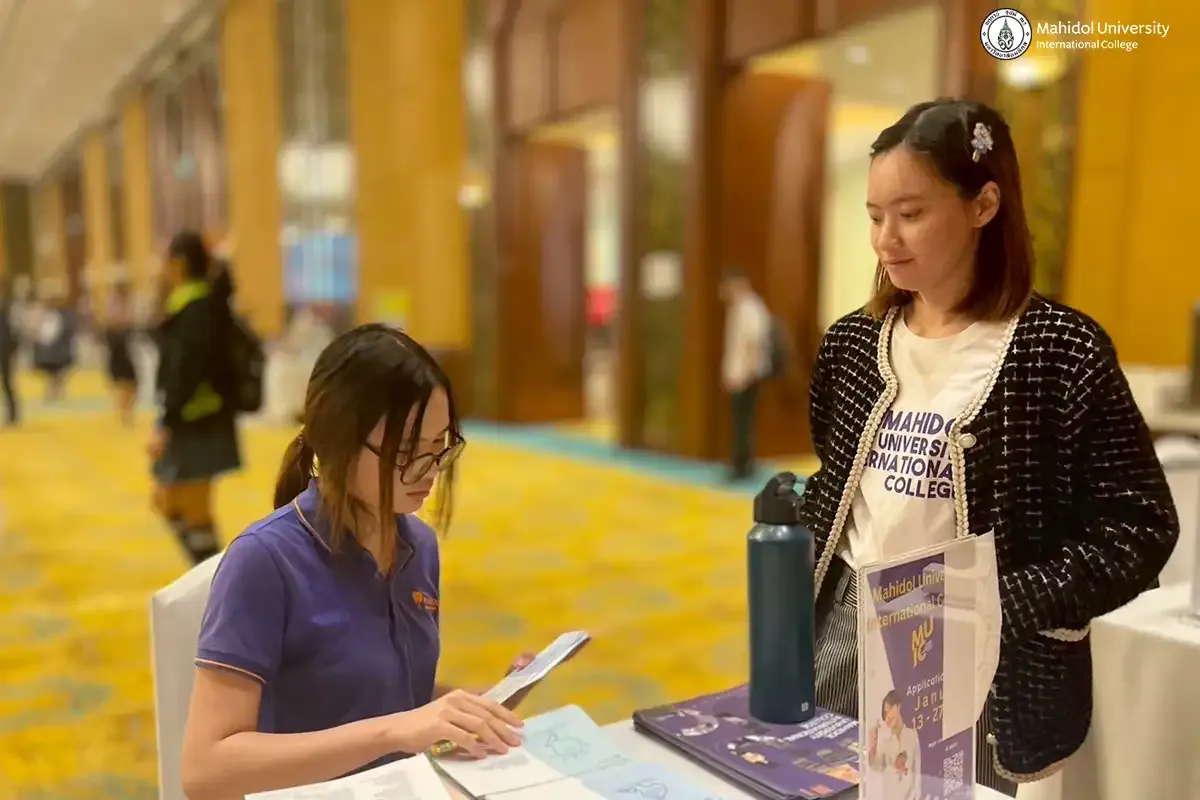 MUIC Participates in 3 Major University Fairs in Chiang Mai￼