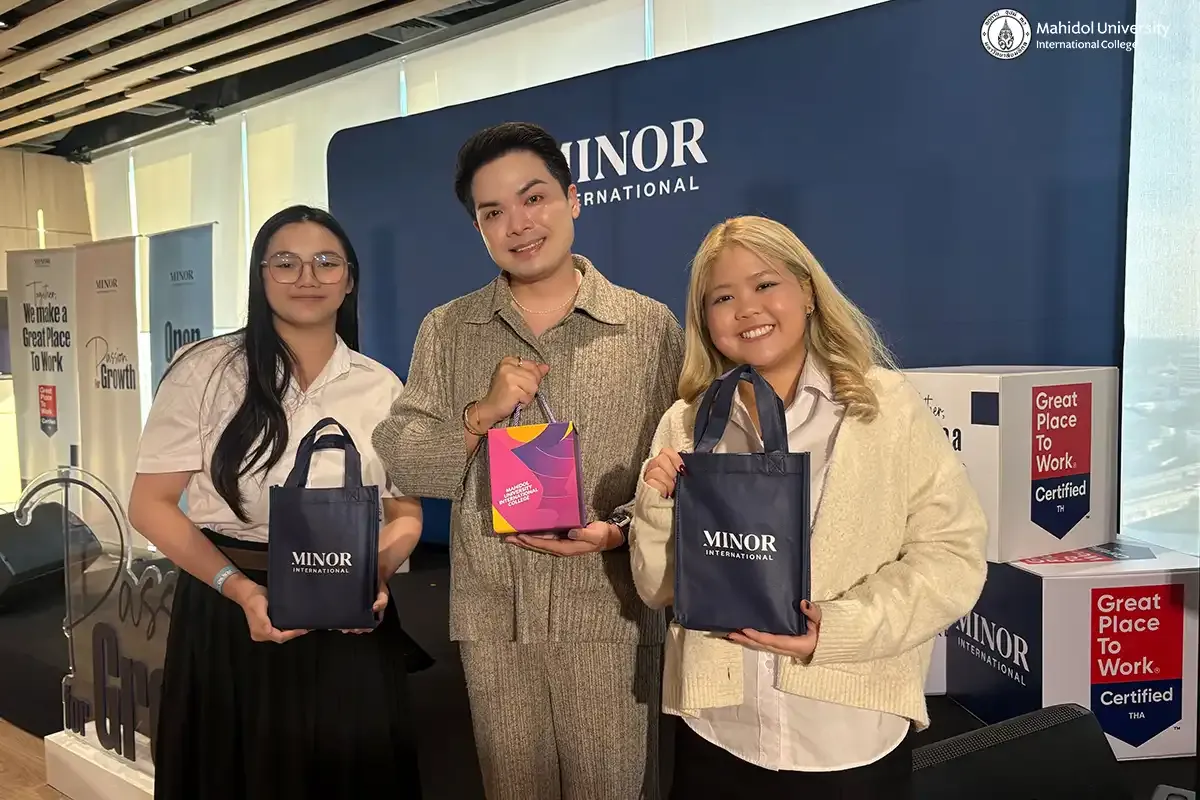 MUIC Students Attend Minor Group’s Open House