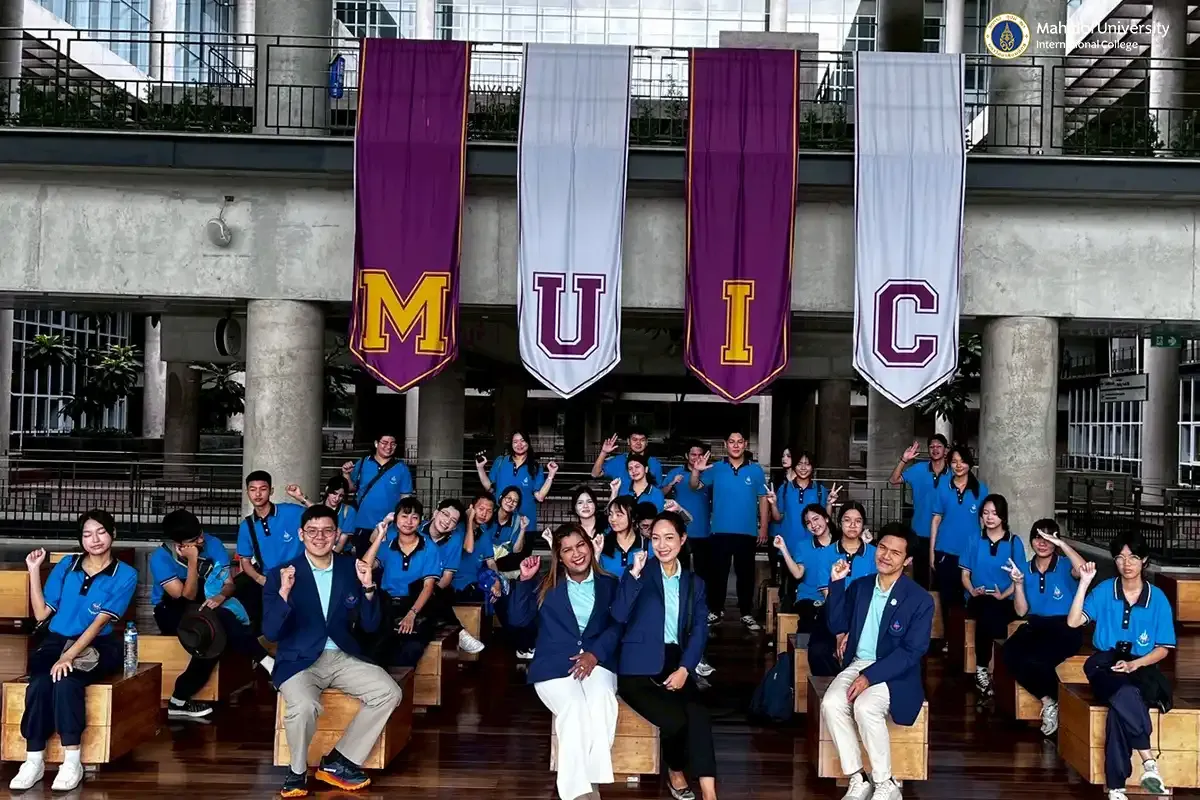 MUIC Welcomes Hatyai Wittayalai School￼