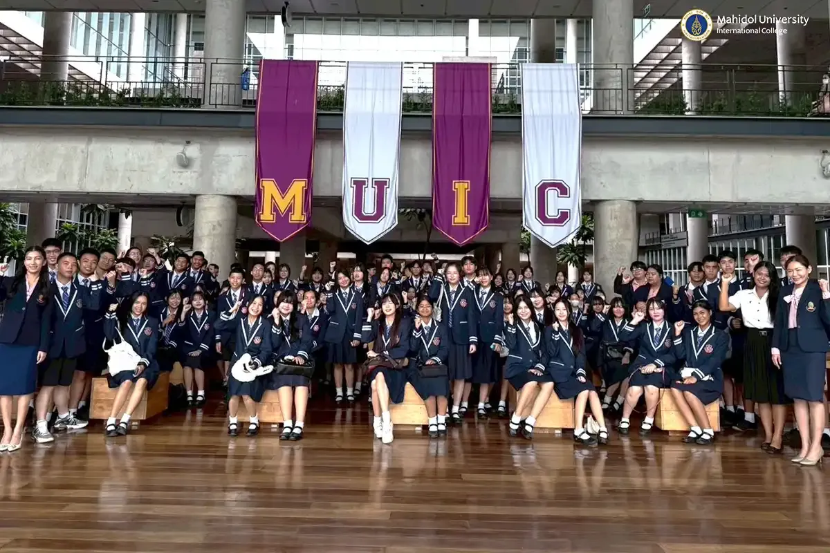 MUIC Welcomes Visitors from Triamudomsuksa Pattanakarn Nonthaburi School