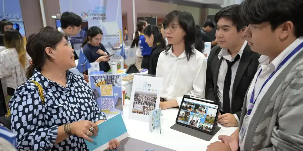 MUIC’s MUN Club Participates in Sustainability Expo 2024