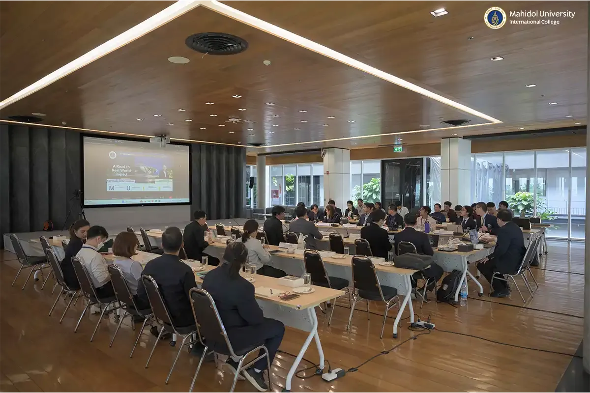 Mahidol University’s IT Officials Visit MUIC￼