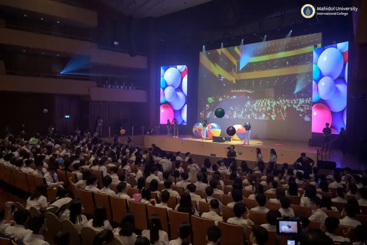 CDP, CT Students Provide Key Visuals, Motion Graphics in MU Orientation 2025