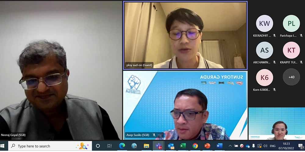 PT Suntory Garuda Executive is Guest Speaker in MUIC-BBA Class