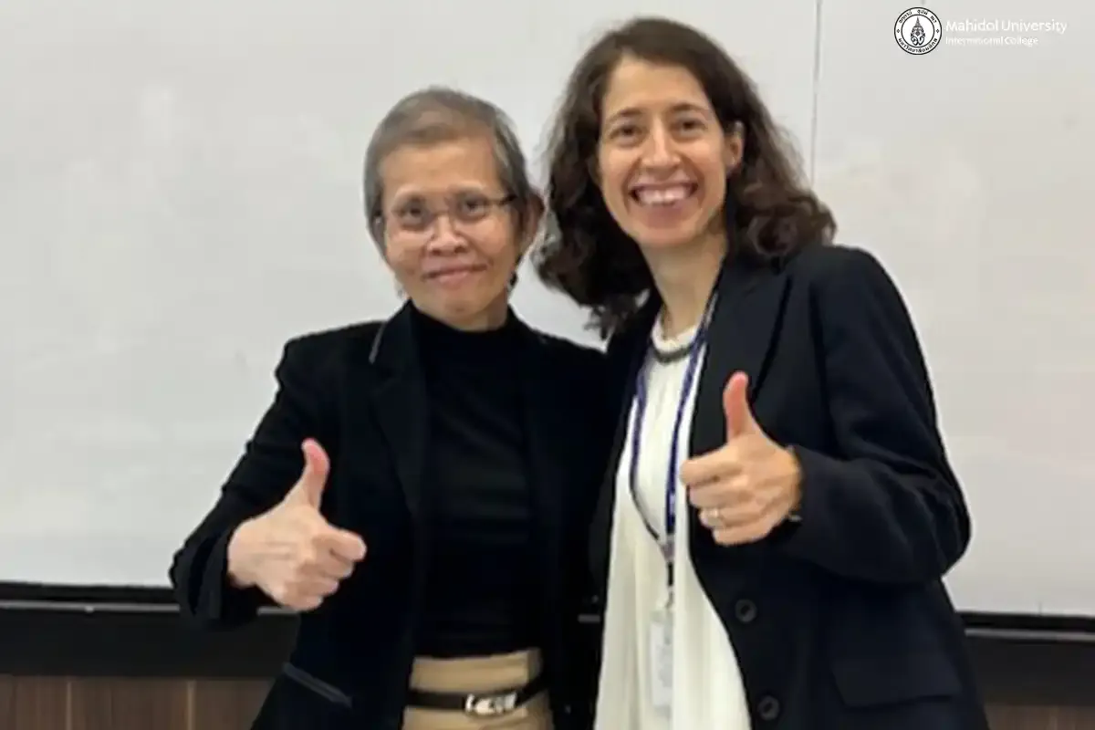 Stock Exchange of Thailand Expert is Guest Speaker in BBA Class