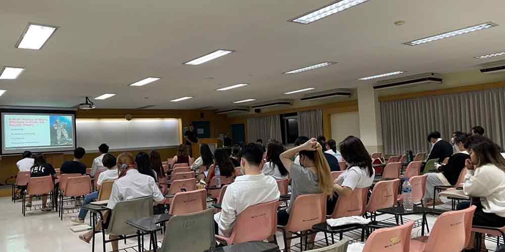 Theory Session by MUIC’s Diving Club