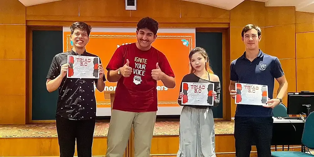 Triad Collab: A Refreshing Debating Event for a Familial Circuit