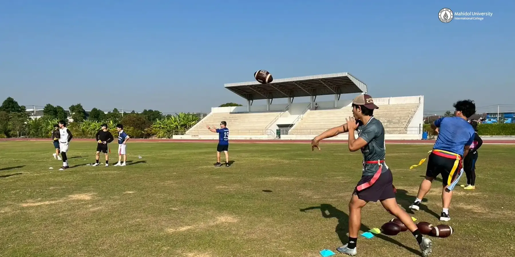 American Flag Football Team Ups Intensity with Grueling Training