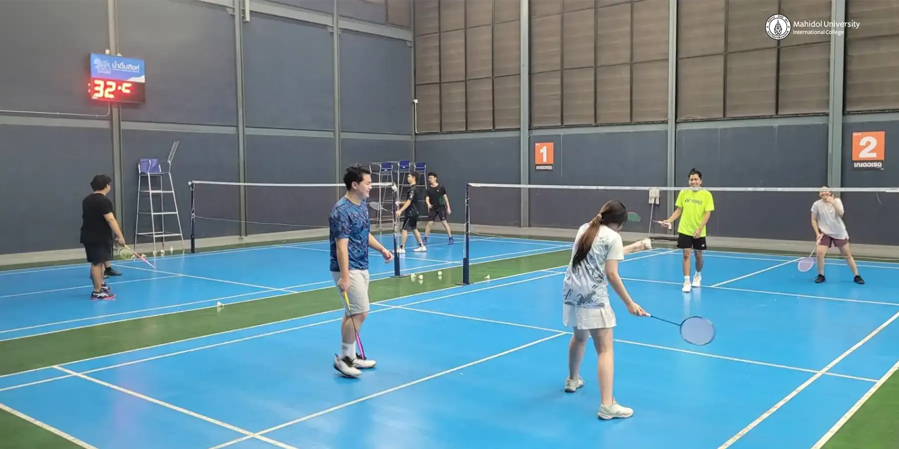 Badminton Club Sees Strong Turnout for Weekly Practice Sessions