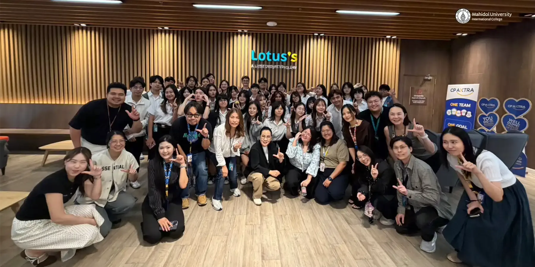MUIC’s CDP Students Land Lotus’s Project, Win Internships