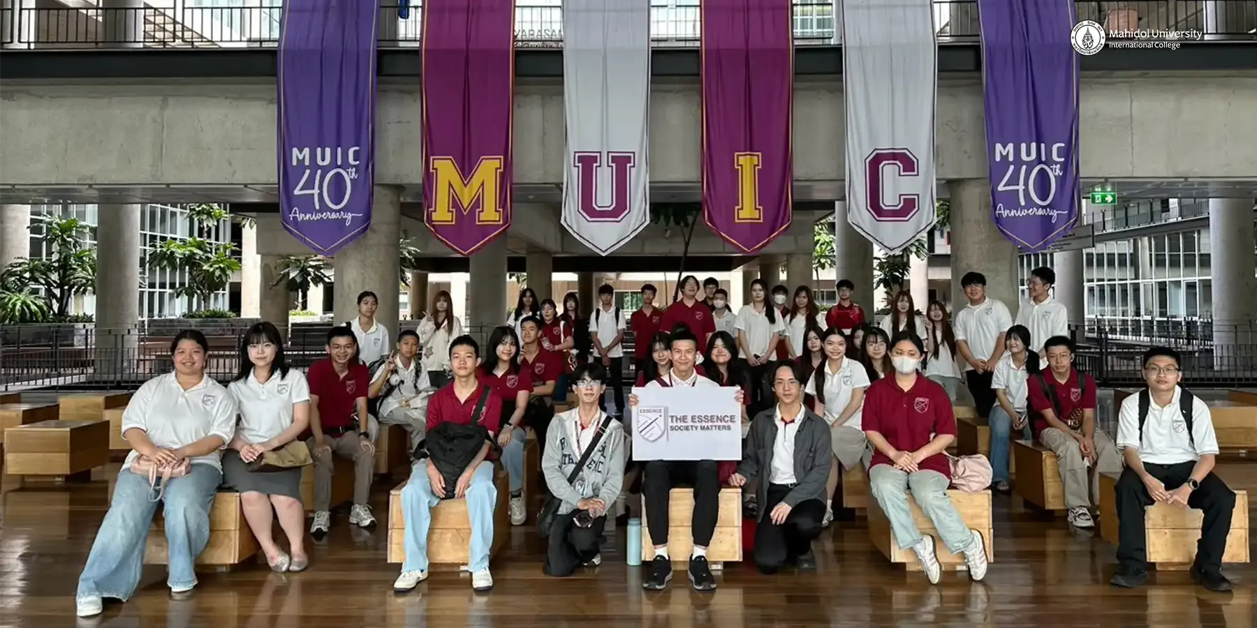 MUIC Welcomes The Essence School Students for Campus Visit