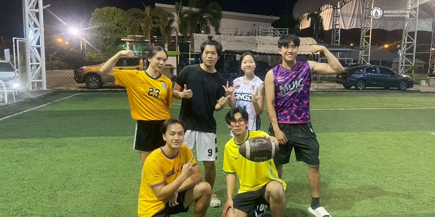Flag Football Weekly Sessions Offer Campus Stress Relief