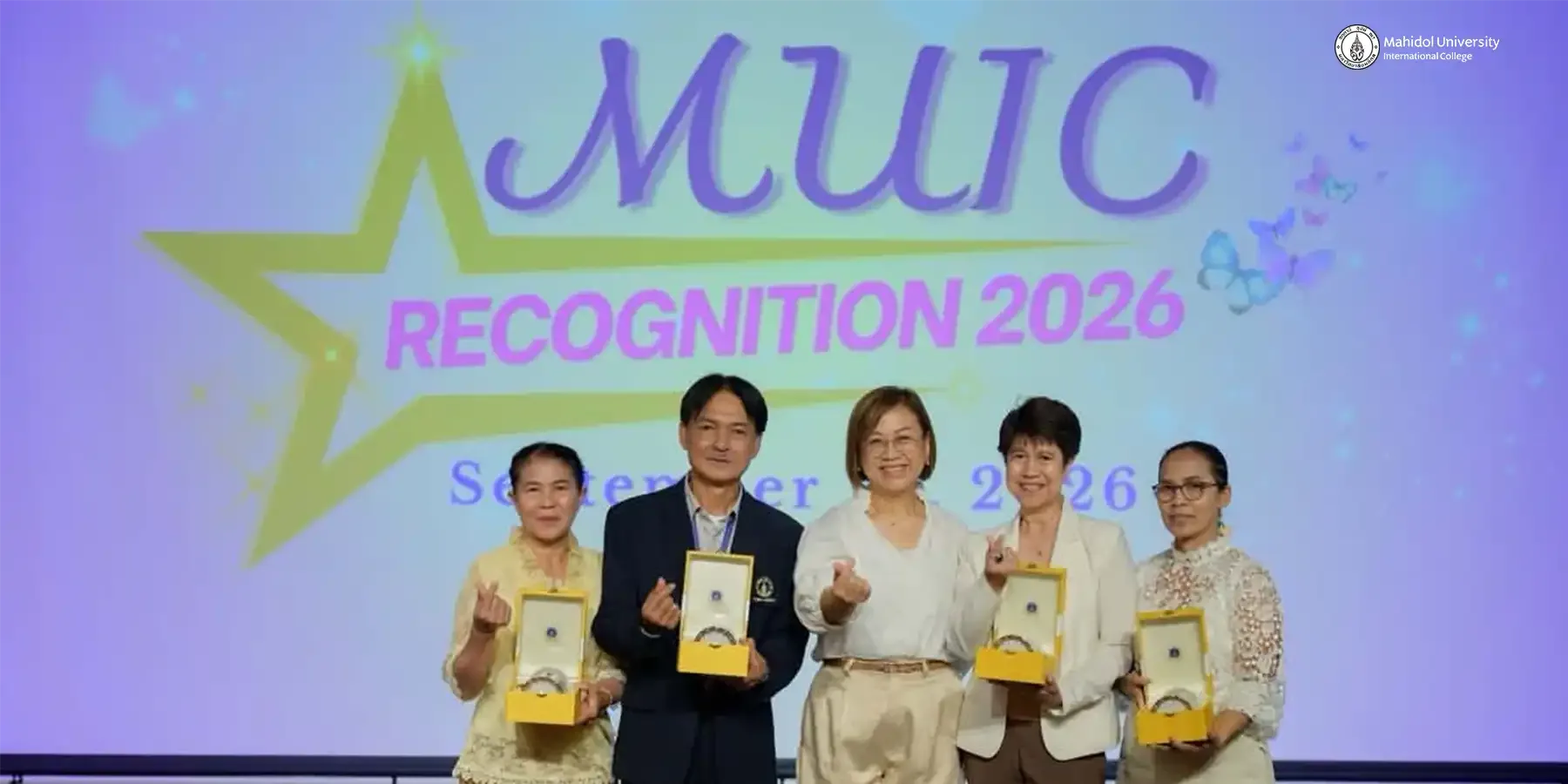 MUIC Honors Retiring Staff for Their Dedicated Service