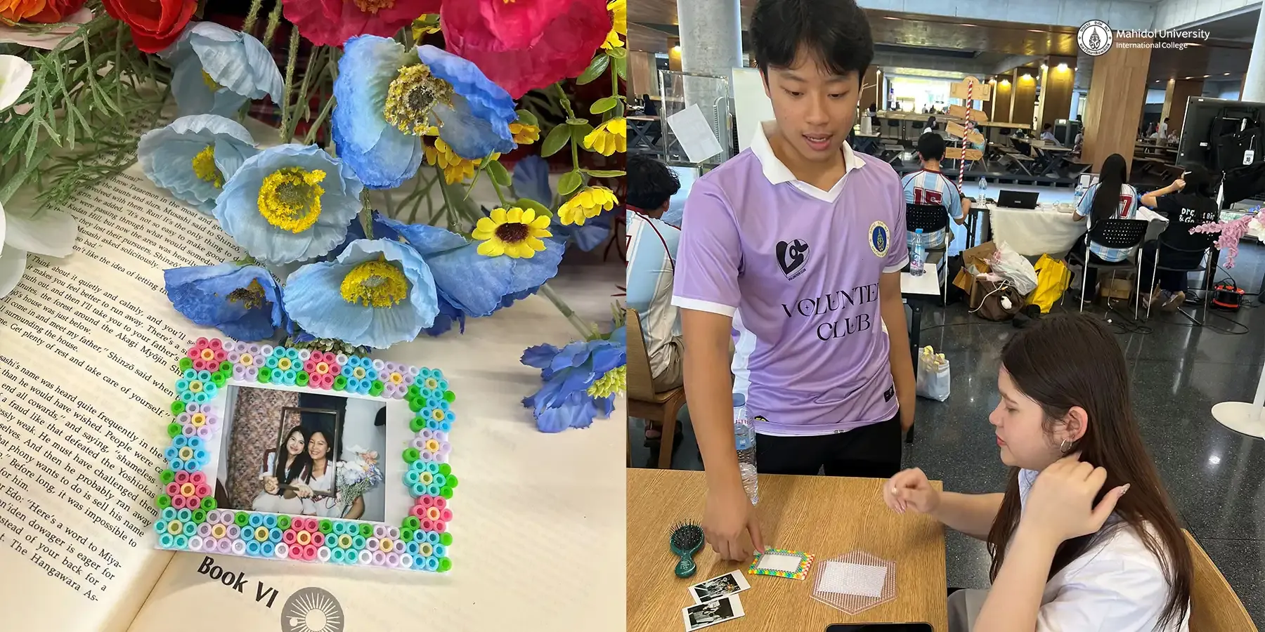 MUIC Students Get Crafty with Beads and Brilliant Designs
