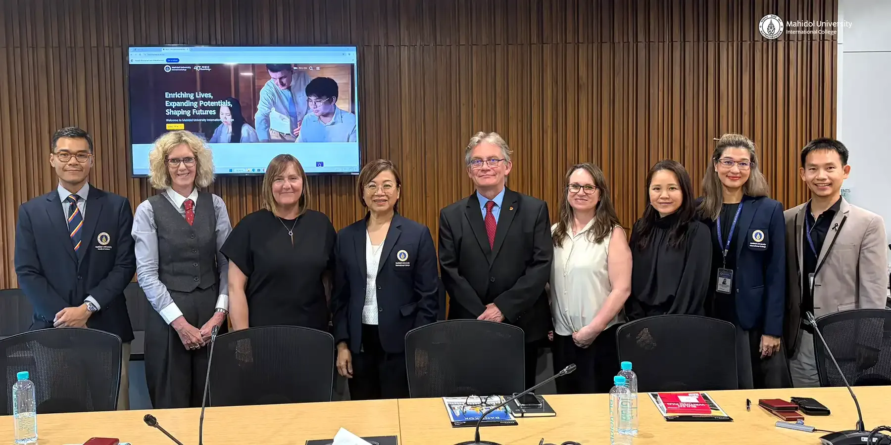 MUIC Welcomes University of Birmingham Officials