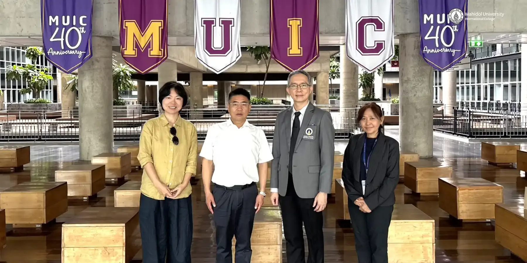 MUIC Welcomes YUFE Delegation to Explore Academic Collaboration