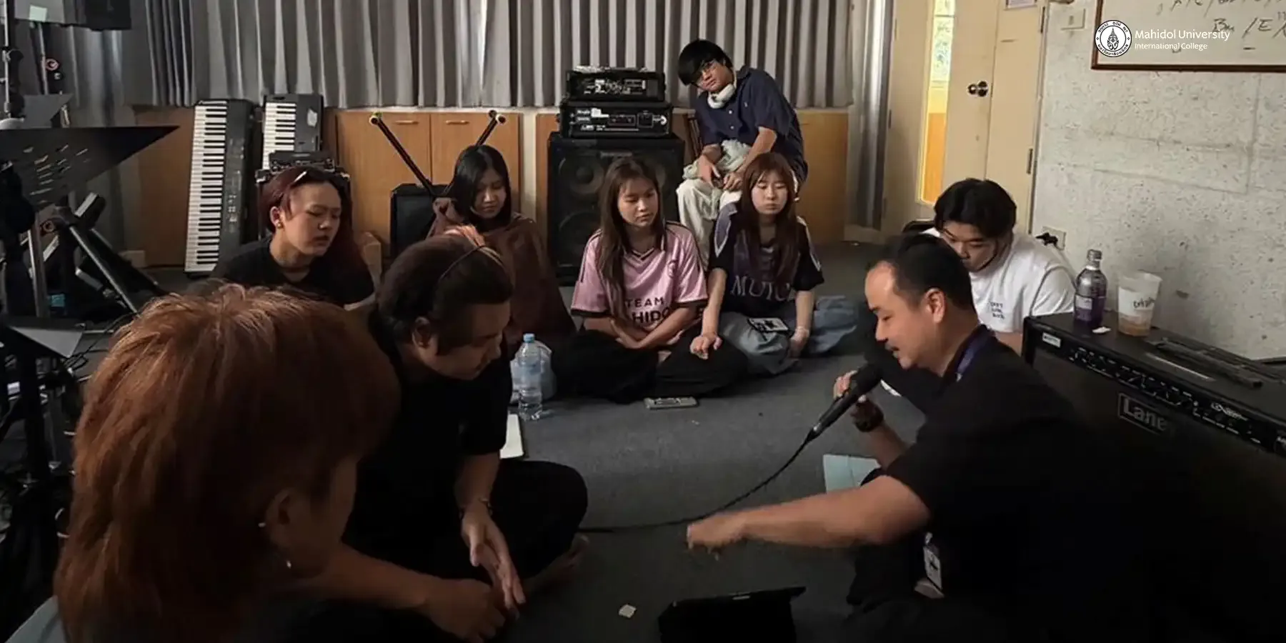 Music Club Amps Up Sound Workshop