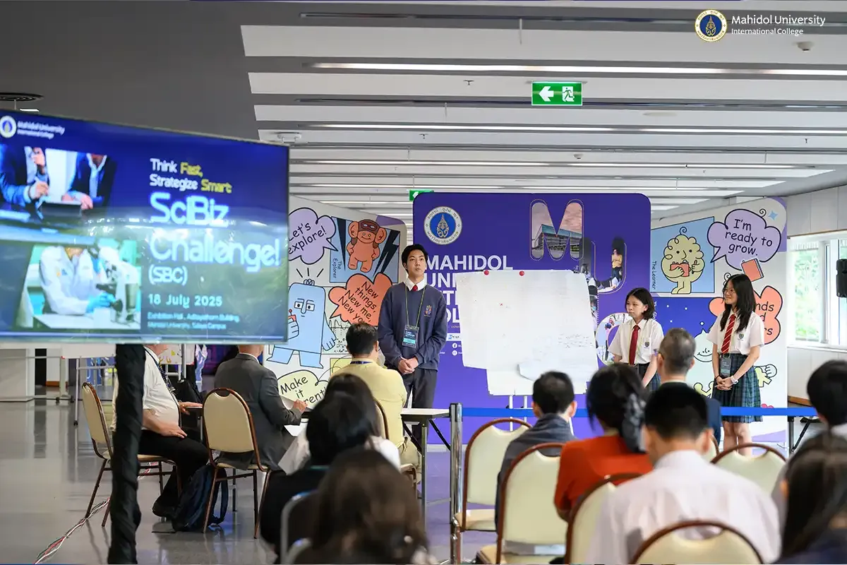 MUIC Hosts “SciBiz Challenge 2025” to Promote Academic Excellence in Business and Science