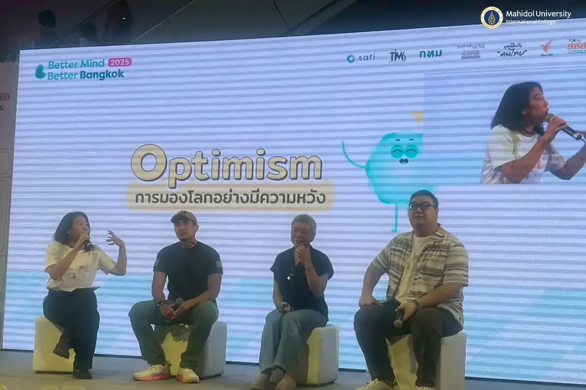 Bio Sci Alumna Gives Presentation at “Better Mind Better Bangkok 2025"