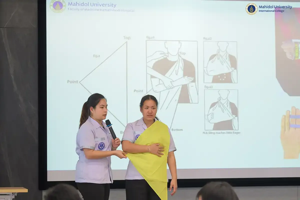 First Aid & BLS Training for MUIC Students