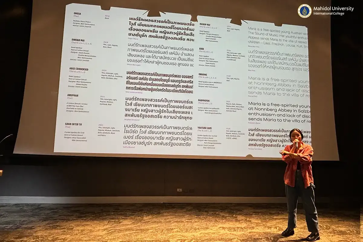 From CDP to Typoteque: Mint Tantisuwanna’s Journey in Type Design