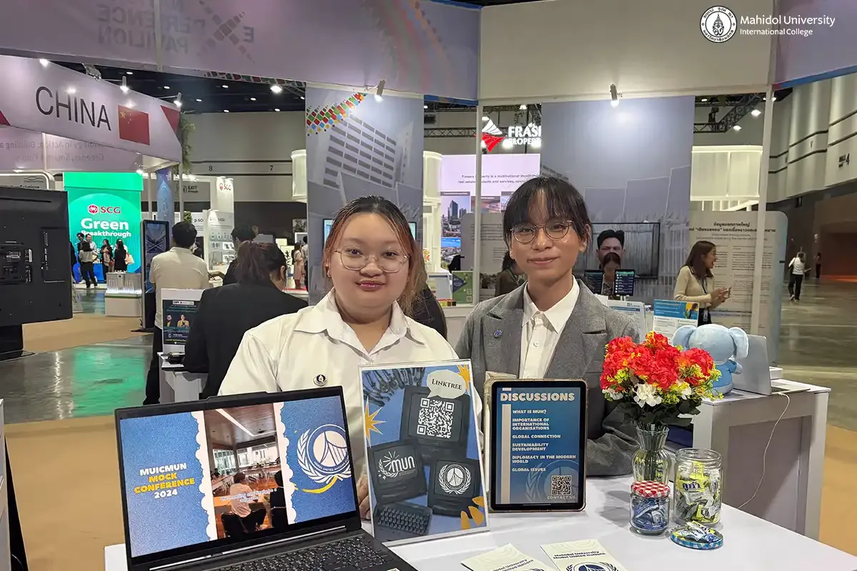 MUICMUN Attends Sustainability Expo 2025